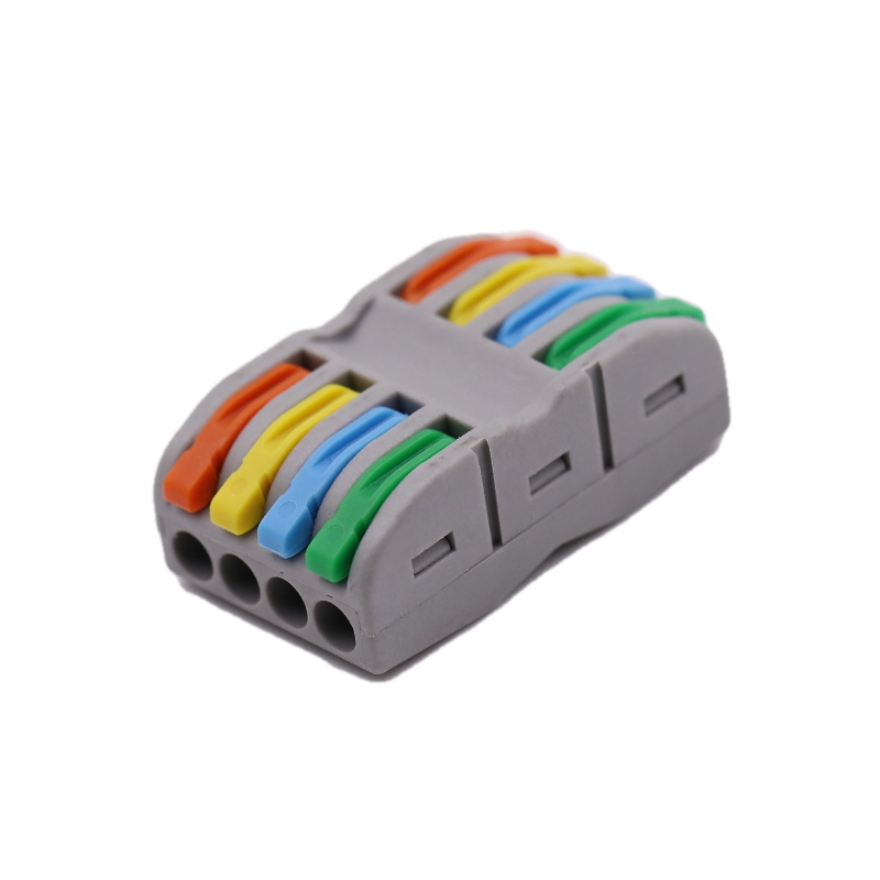 5 In 5 Out Colourful Inline Electronic Fast Wire Connector