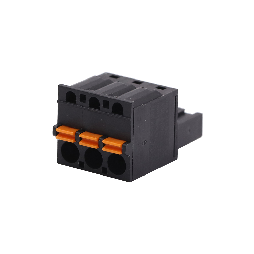 Blok Terminal Pluggable Tanpa Sekrup Pria 5.08MM